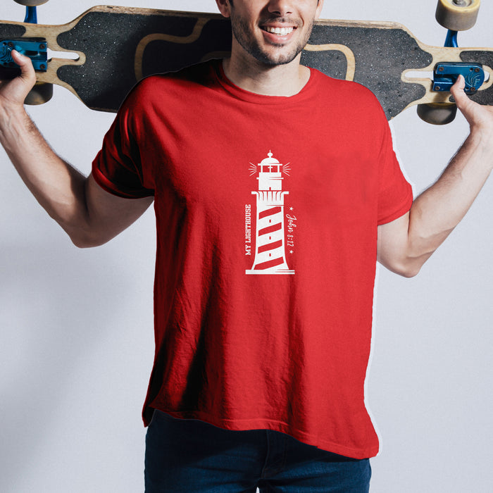 Lighthouse round neck t-shirt