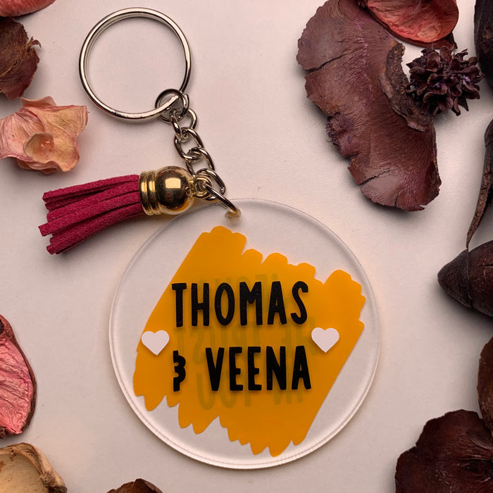 Personalised keychain