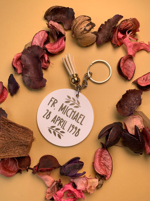 Personalised keychain