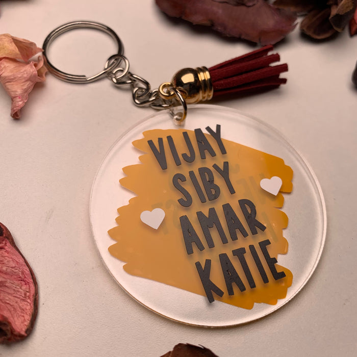 Personalised keychain