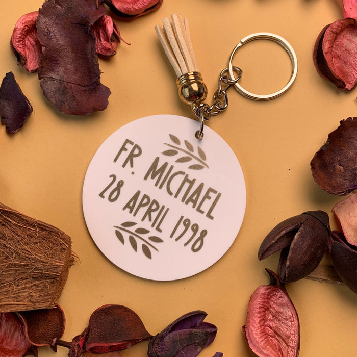 Personalised keychain