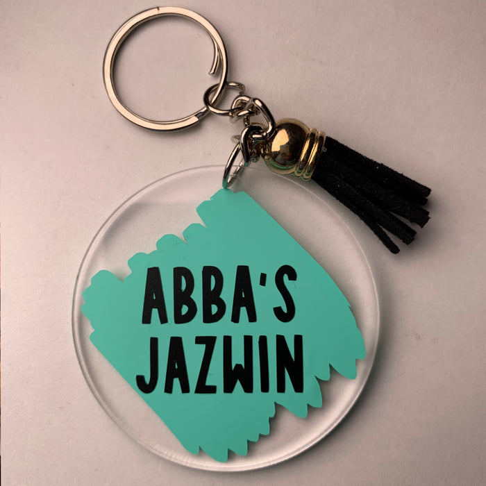 Personalised keychain