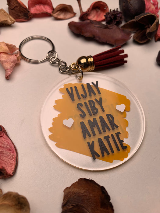 Personalised keychain