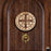 Benedictine Medal Engraved Wall/door hanging