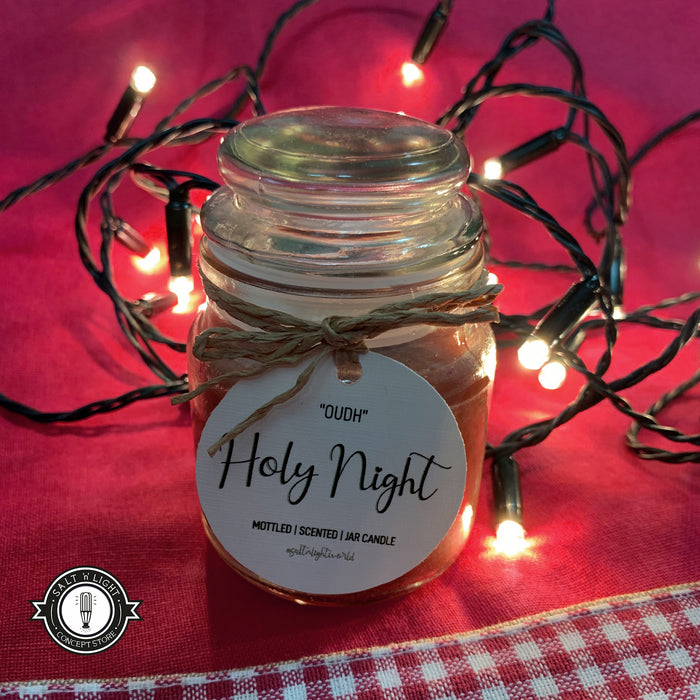 'Holy Night" Oudh- Mottled Jar Candle