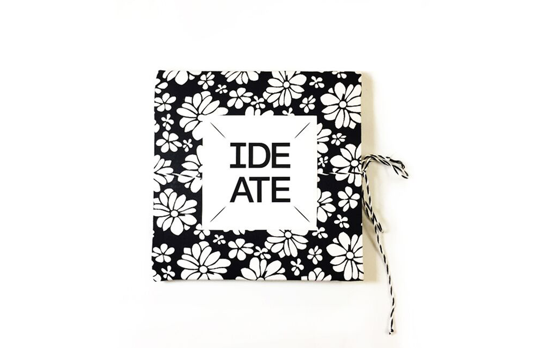 Ideate Cloth-bound  Journal | Square notebook | Sketchbook