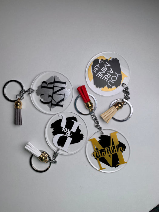 Personalised keychain