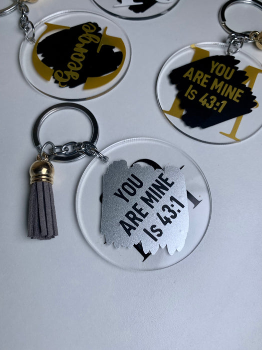 Personalised keychain