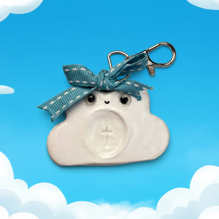 Riding on the clouds Faith Stone + Bag Charm