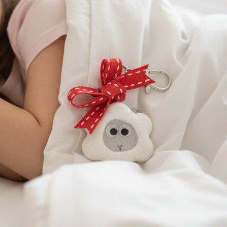 Certified Lost Sheep faith Stone + Bag Charm