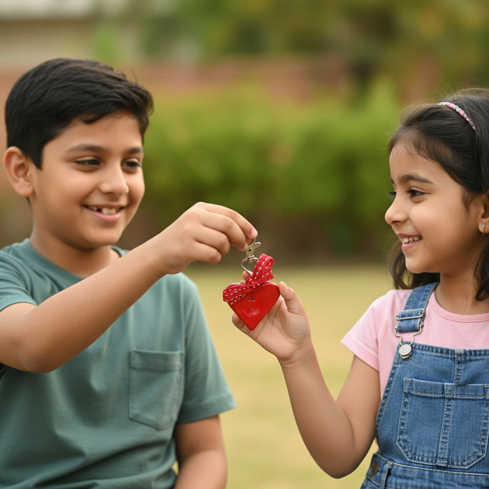 Love is patient Faith Stone + Bag Charm