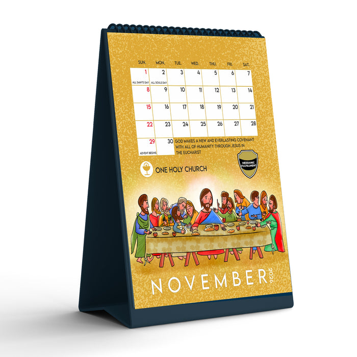 The Bible in a Year Calendar 2026