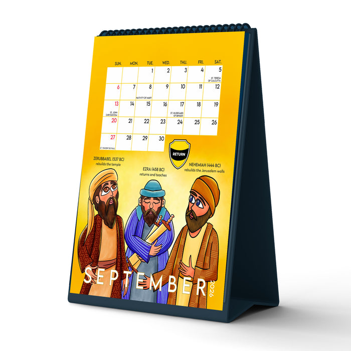 The Bible in a Year Calendar 2026