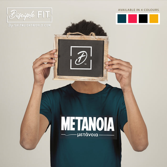 Metanoia round neck t-shirt
