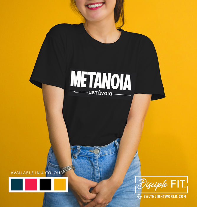 Metanoia round neck t-shirt