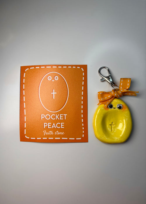 Sunshine in my pocket Faith Stone + Bag Charm