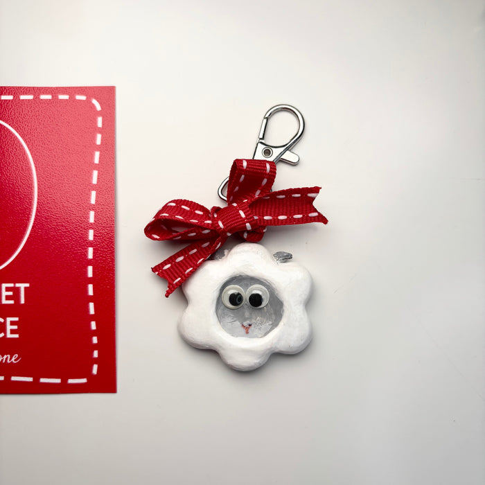 Certified Lost Sheep faith Stone + Bag Charm