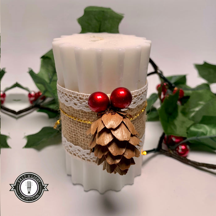 Scented Fluted Candle