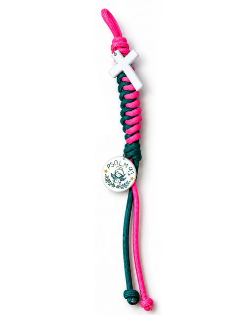 Psalm 91 Paracord Bracelet + Bag Charm