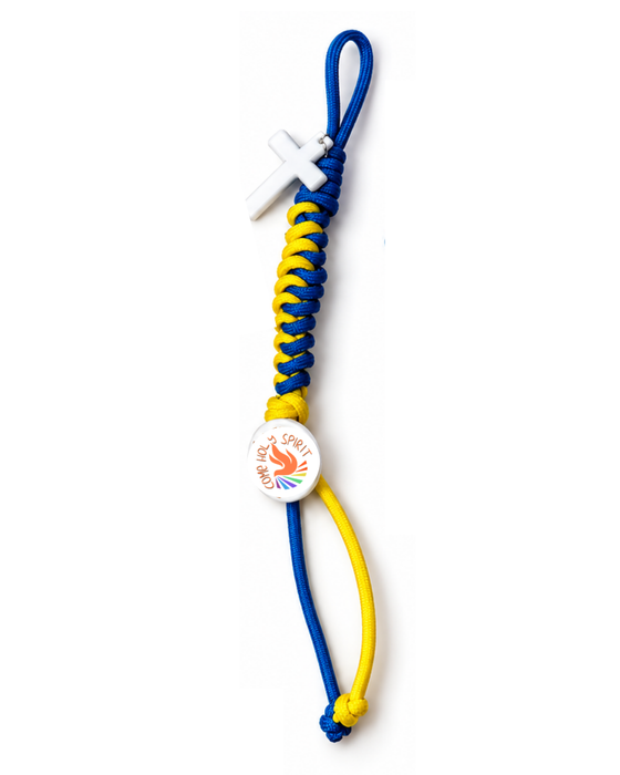 Holy Spirit Paracord Bracelet + Bag Charm
