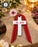 Red John 3:16 Cross | Bag Charm | Sacred Heart medal