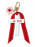 Red John 3:16 Cross | Bag Charm | Sacred Heart medal