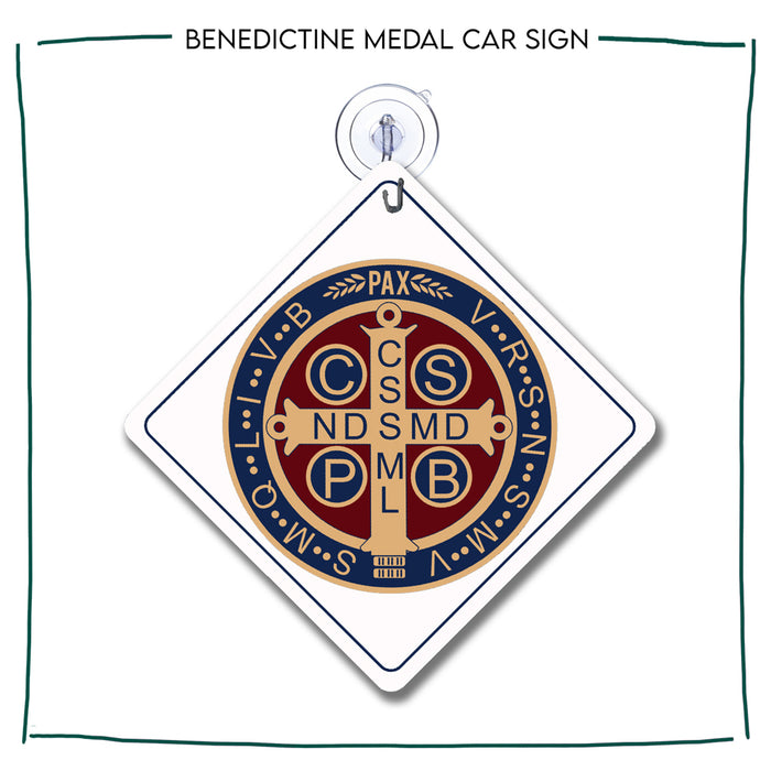 Benedictine Car sign