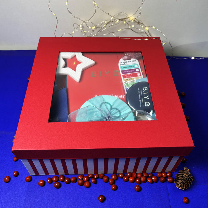BIY 'best student' Christmas hamper
