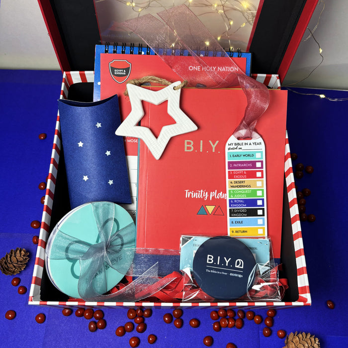 BIY 'best student' Christmas hamper