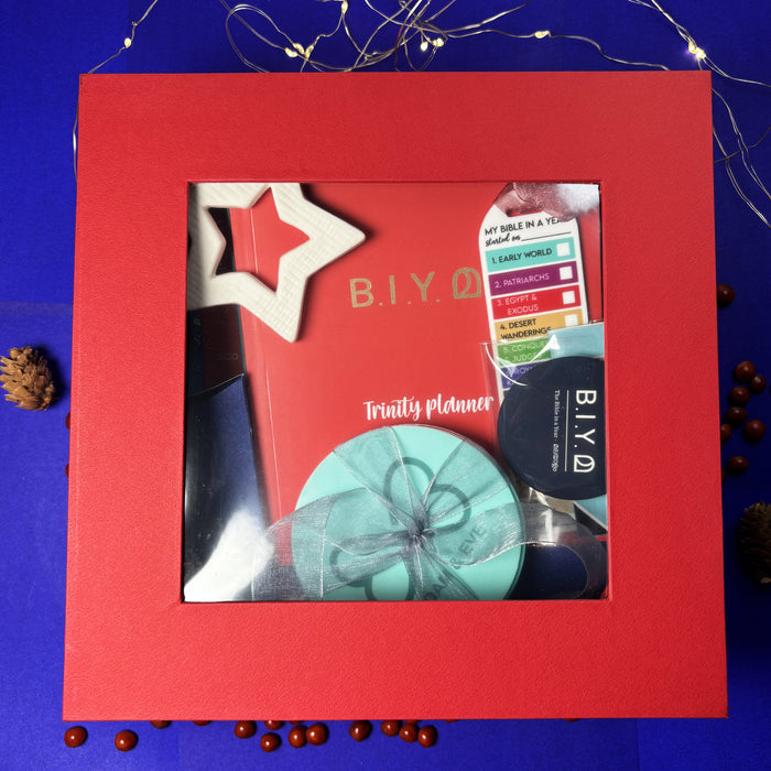 BIY 'best student' Christmas hamper