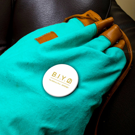 BIYമ Badge - White