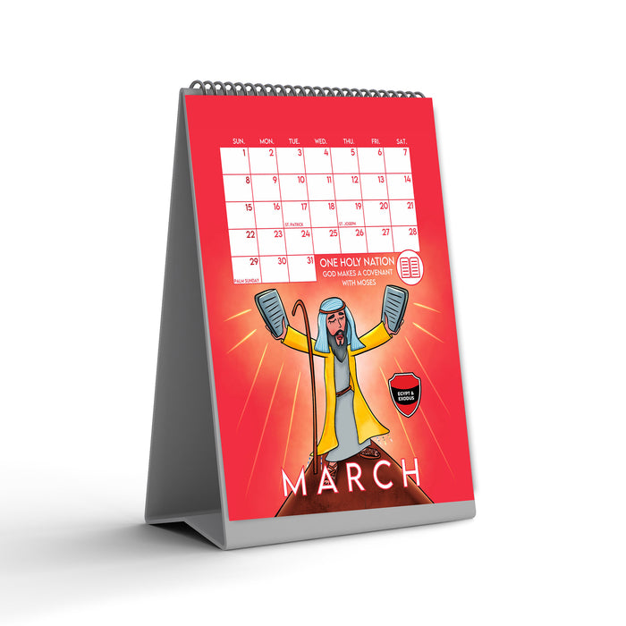 The Bible in a Year Calendar 2026