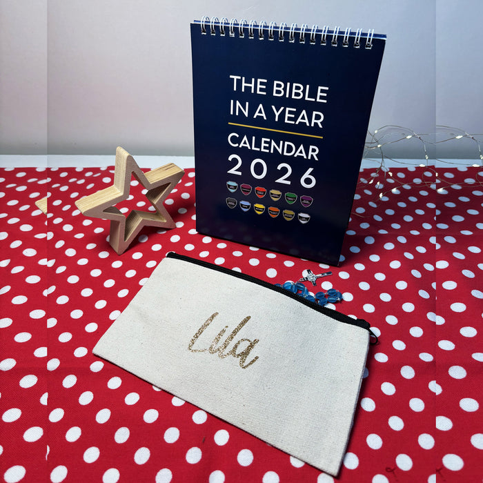 COMBO: BIY Calendar 2026 + Personalised essentials Pouch