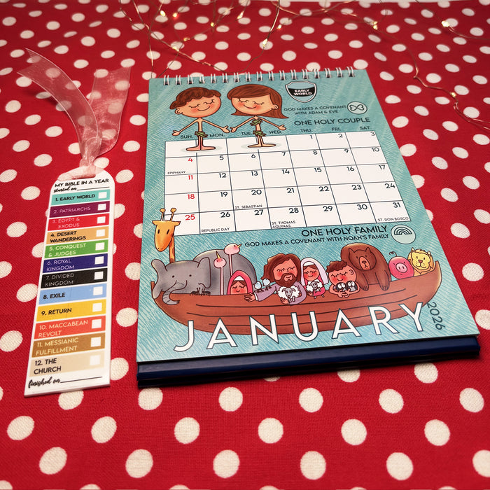 COMBO: BIY Calendar 2026 + Tracker + Keychain