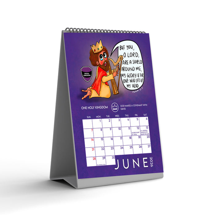 The Bible in a Year Calendar 2026