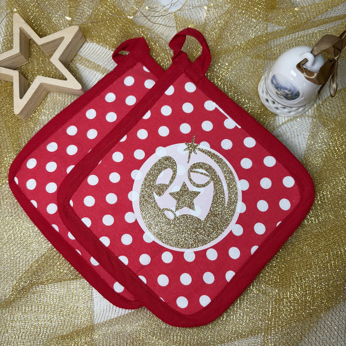 Pot Holder - Nativity - set of 2