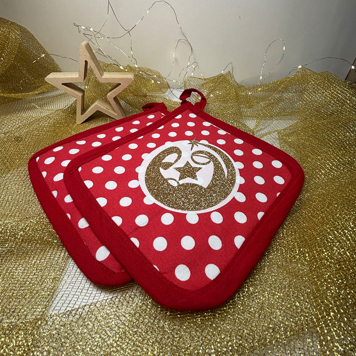 Pot Holder - Nativity - set of 2