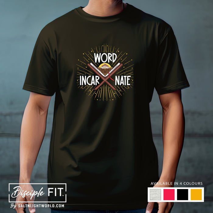 Word Incarnate round neck t-shirt