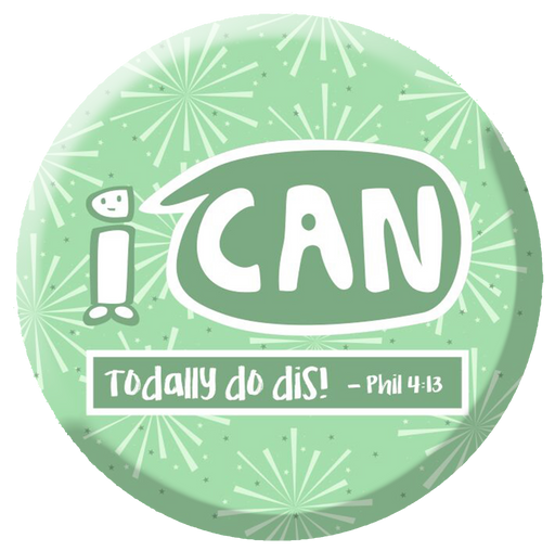 I Can Badge (5.8cm)