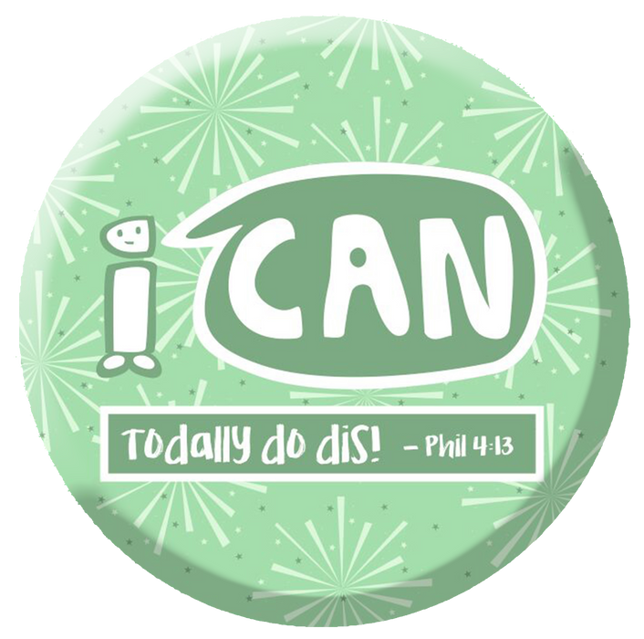 I Can Badge (5.8cm)