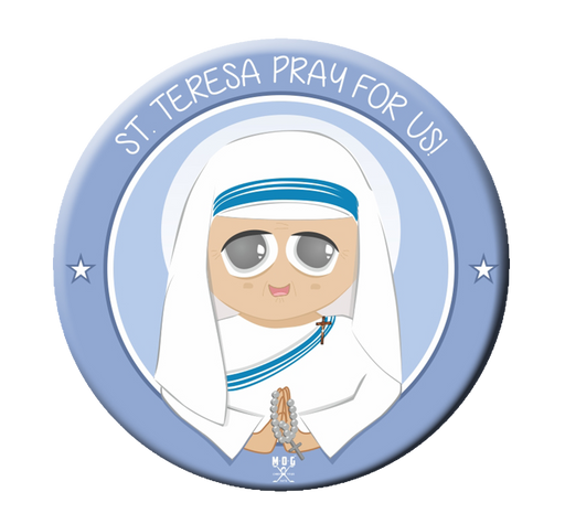 St. Teresa Fridge Magnet (5.8cm)