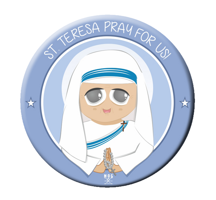 St. Teresa Fridge Magnet (5.8cm)
