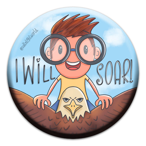 'I will Soar' fridge magnet | Plans for you collection