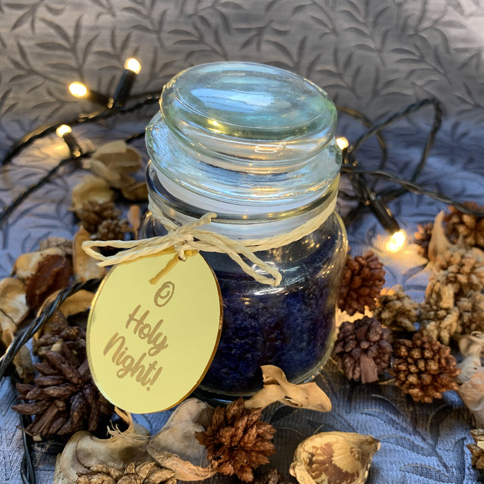 Blue Christmas- 'O Holy Night' | Mottled Jar Candle