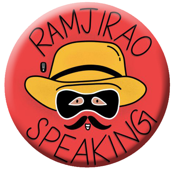 Ramji Rao Speaking Badge (5.8cm)