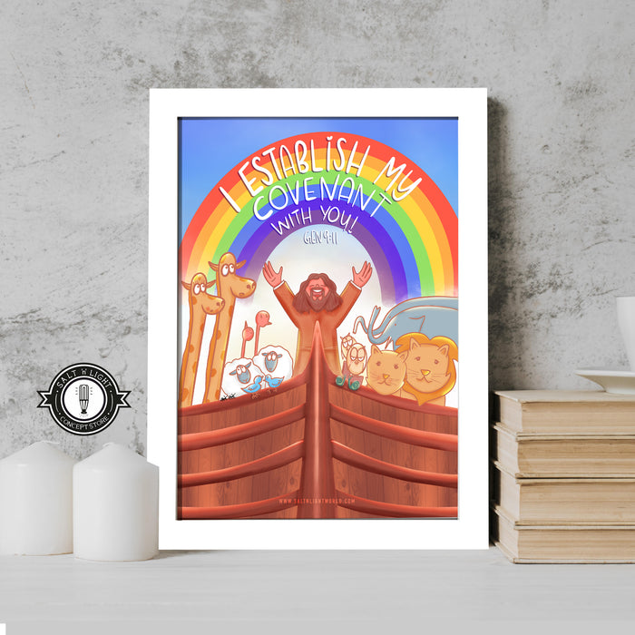 Rainbow Covenant | A5 Art Frame
