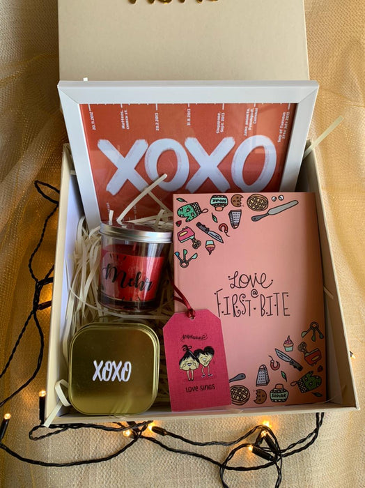 XOXO Valentine's Day Hamper | Beige Box