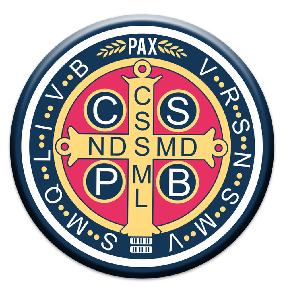 Benedictine Medal badge