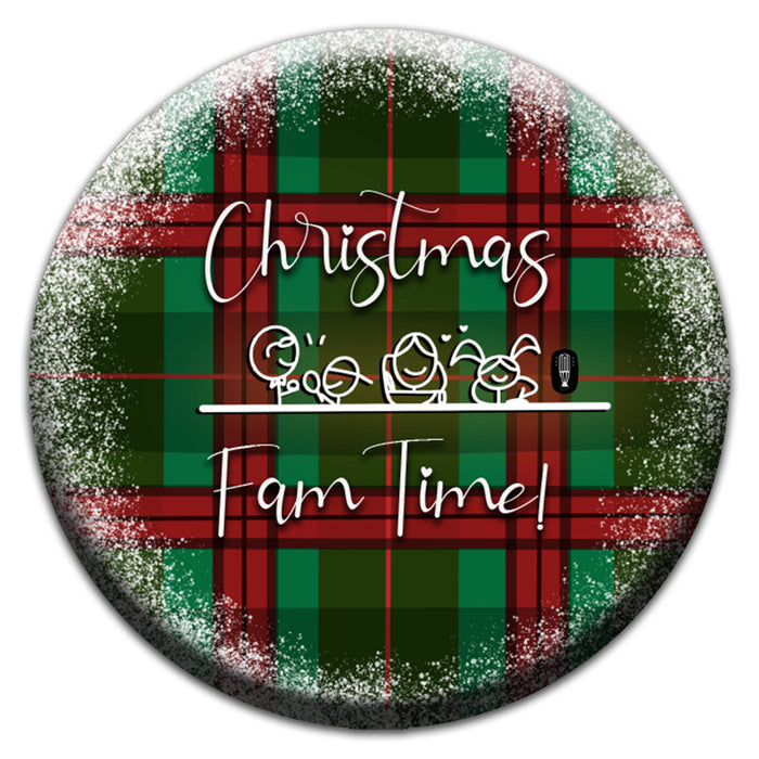 Christmas Time Fam Time fridge magnet | Christmas Gift | Christmas Decor
