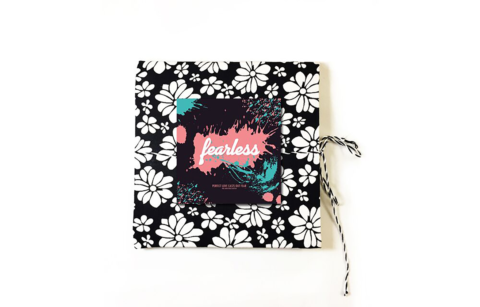 Fearless Cloth Journal | Square notebook | Sketchbook